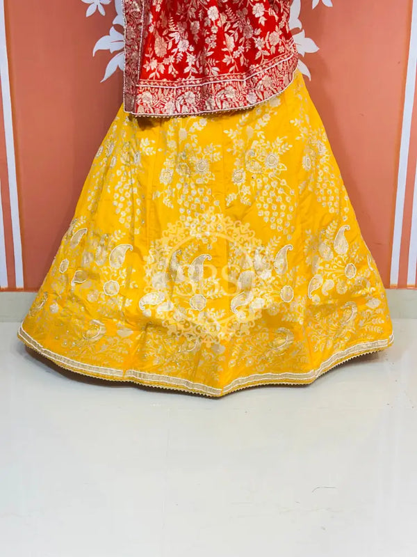BANARSI ZARI HANDWORK LEHENGA