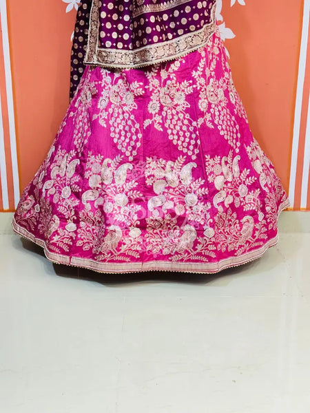 BANARSI ZARI HANDWORK LEHENGA