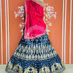 BANARSI ZARI HANDWORK LEHENGA