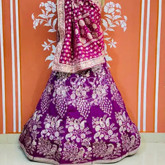 BANARSI ZARI HANDWORK LEHENGA