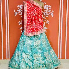 BANARSI ZARI HANDWORK LEHENGA
