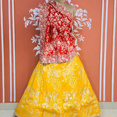 BANARSI ZARI HANDWORK LEHENGA