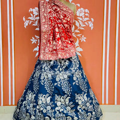 BANARSI ZARI HANDWORK LEHENGA