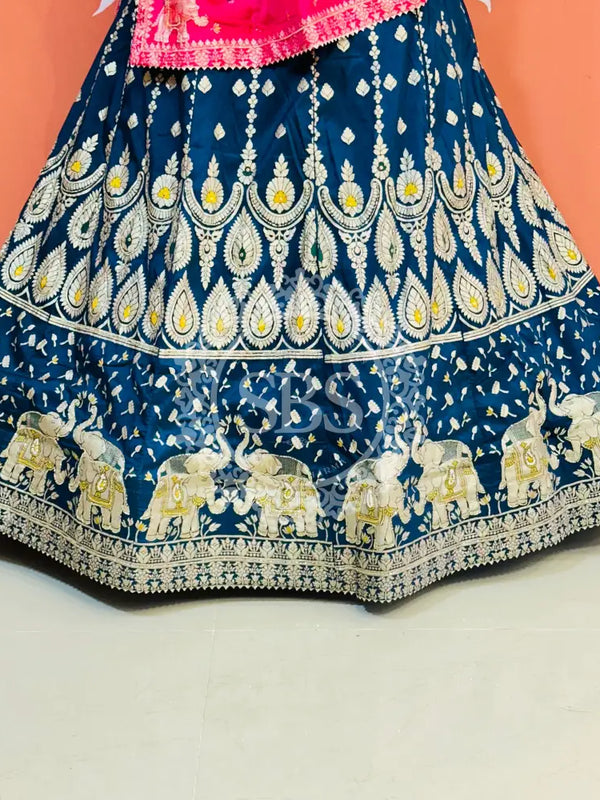 BANARSI ZARI HANDWORK LEHENGA