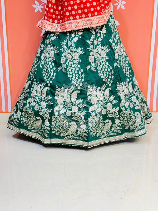BANARSI ZARI HANDWORK LEHENGA
