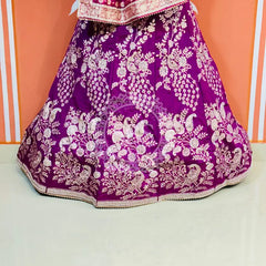 BANARSI ZARI HANDWORK LEHENGA