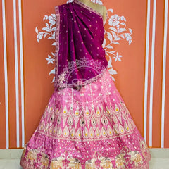 BANARSI ZARI HANDWORK LEHENGA