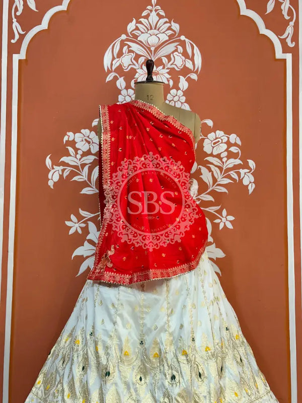 BANARSI ZARI HANDWORK LEHENGA