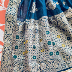 BANARSI ZARI WORK PEACOCK LEHENGA