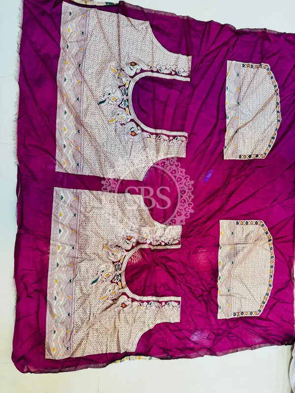 BANARSI ZARI WORK PEACOCK LEHENGA