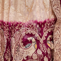 BANARSI ZARI WORK PEACOCK LEHENGA