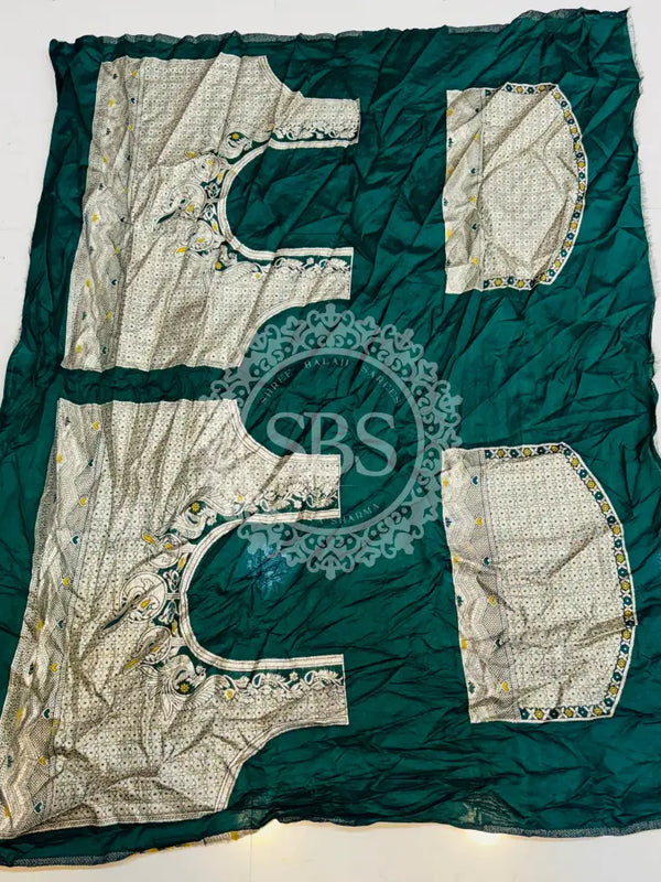 BANARSI ZARI WORK PEACOCK LEHENGA