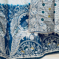 BANARSI ZARI WORK PEACOCK LEHENGA