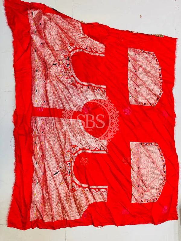 BANARSI ZARI WORK PEACOCK LEHENGA