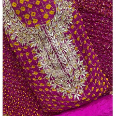 BHANDEJ GHATCHOLA SILK SUITS DRESS MATERIAL