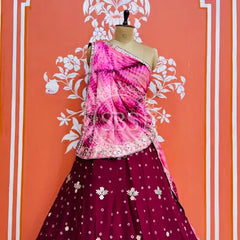 BHANDEJ GOTA PATTI CHINON LEHENGA