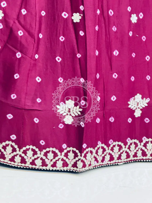 BHANDEJ GOTA PATTI CHINON LEHENGA