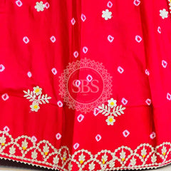 BHANDEJ GOTA PATTI CHINON LEHENGA