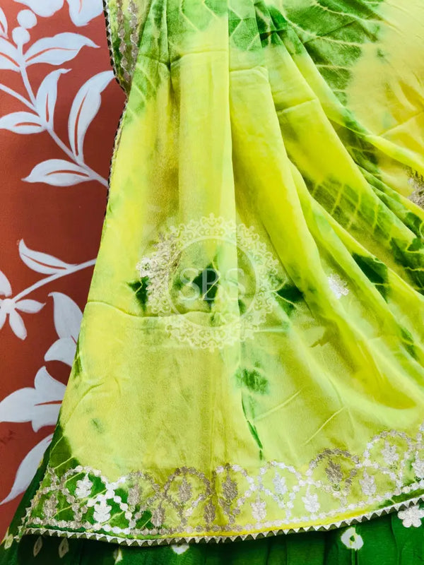 BHANDEJ GOTA PATTI CHINON LEHENGA