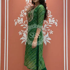 Bhandej Handwork Kurti