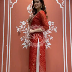 Bhandej Handwork Kurti