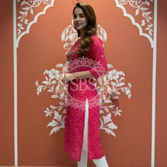 Bhandej Handwork Kurti