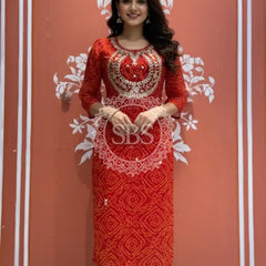 Bhandej Handwork Kurti