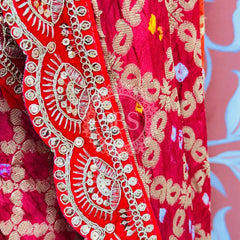 BROACH BANARSI GHATCHOLA DUPATTA