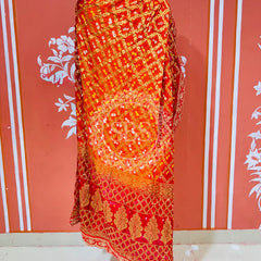 BROACH BANARSI GHATCHOLA DUPATTA