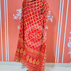 BROACH BANARSI GHATCHOLA DUPATTA