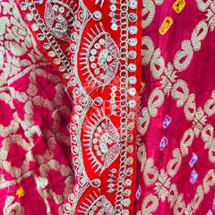 BROACH BANARSI GHATCHOLA DUPATTA