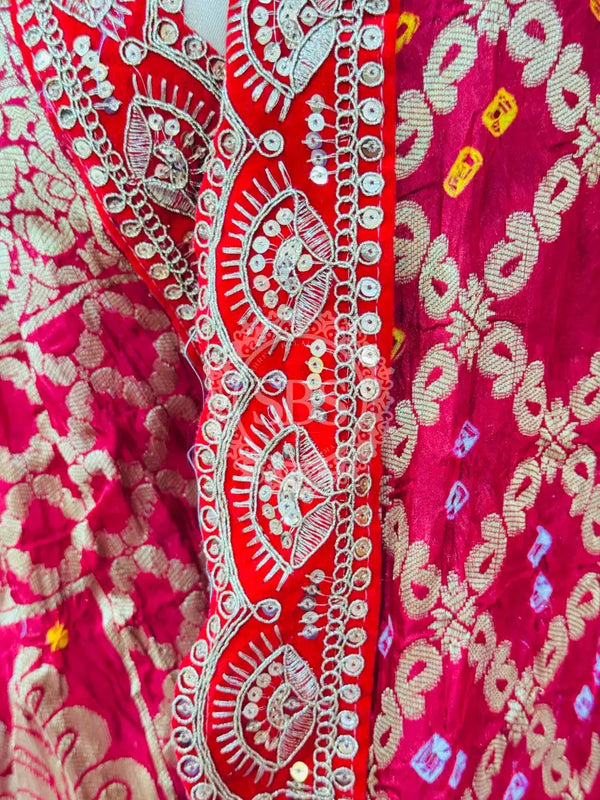 BROACH BANARSI GHATCHOLA DUPATTA