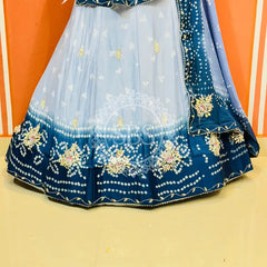 CHINO BHANDEJ KACCHI PATTI LEHENGA