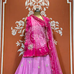 CHINO BHANDEJ KACCHI PATTI LEHENGA