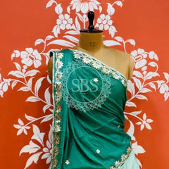CHINON AARI GOTA PATTI WORK SHADED LEHENGA
