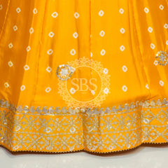 CHINON BHANDEJ KACCHI PATTI LEHENGA