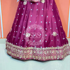 CHINON BHANDEJ KACCHI PATTI LEHENGA