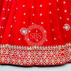 CHINON BHANDEJ KACCHI PATTI LEHENGA