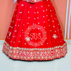 CHINON BHANDEJ KACCHI PATTI LEHENGA