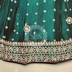 CHINON BHANDEJ KACCHI PATTI LEHENGA