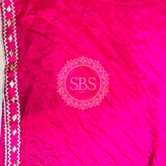 CHINON GOTA PATTI DOUBLE SHADE LEHENGA