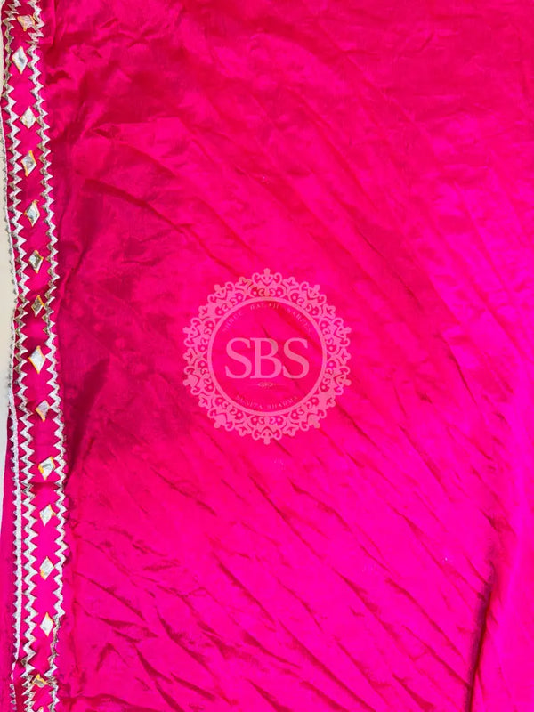 CHINON GOTA PATTI DOUBLE SHADE LEHENGA