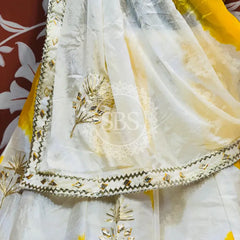 CHINON GOTA PATTI DOUBLE SHADE LEHENGA