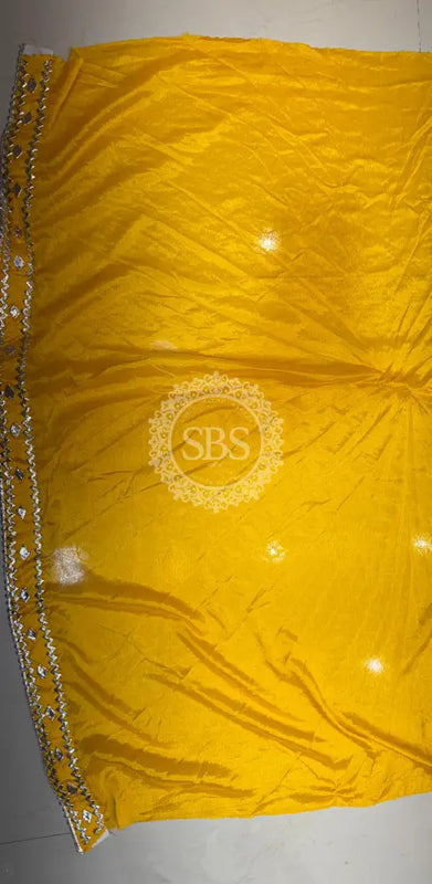 CHINON GOTA PATTI DOUBLE SHADE LEHENGA