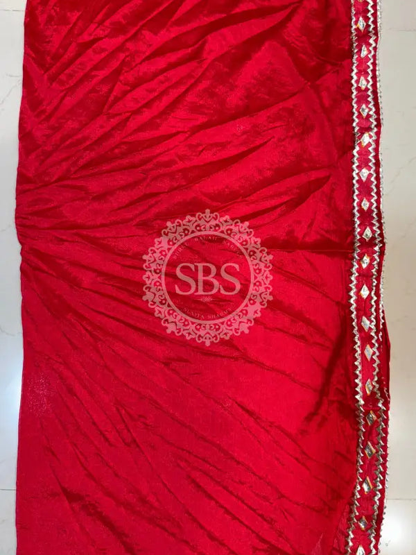 CHINON GOTA PATTI DOUBLE SHADE LEHENGA