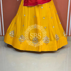 CHINON GOTA PATTI LEHENGA