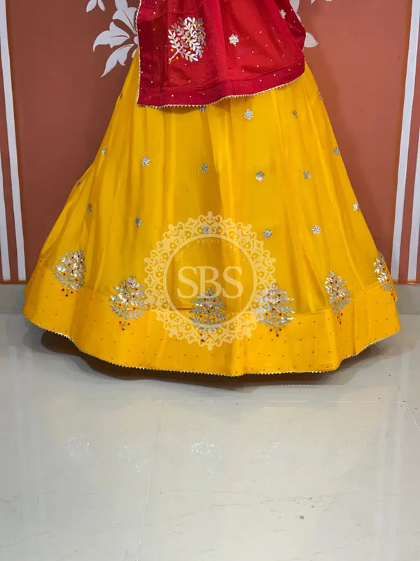 CHINON GOTA PATTI LEHENGA