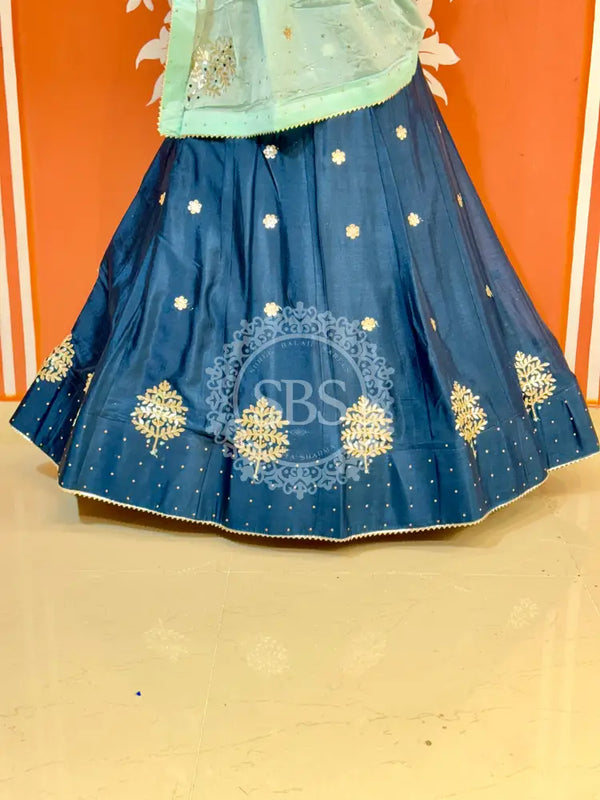 CHINON GOTA PATTI LEHENGA