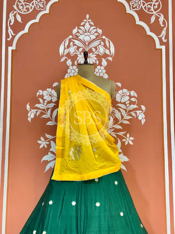 CHINON GOTA PATTI LEHENGA