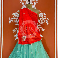 CHINON GOTA PATTI LEHENGA